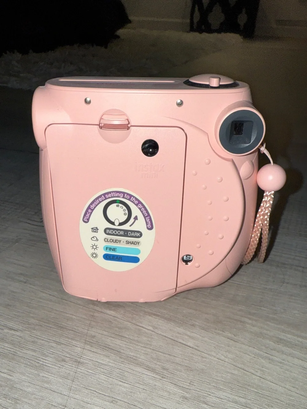 Pink Fujifilm Instax Camera
